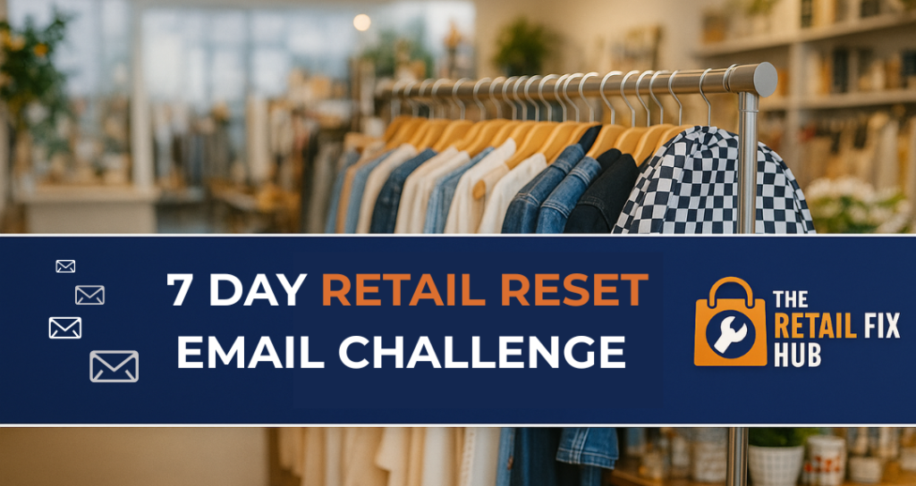 7 day email marketing challenge for retail store owners