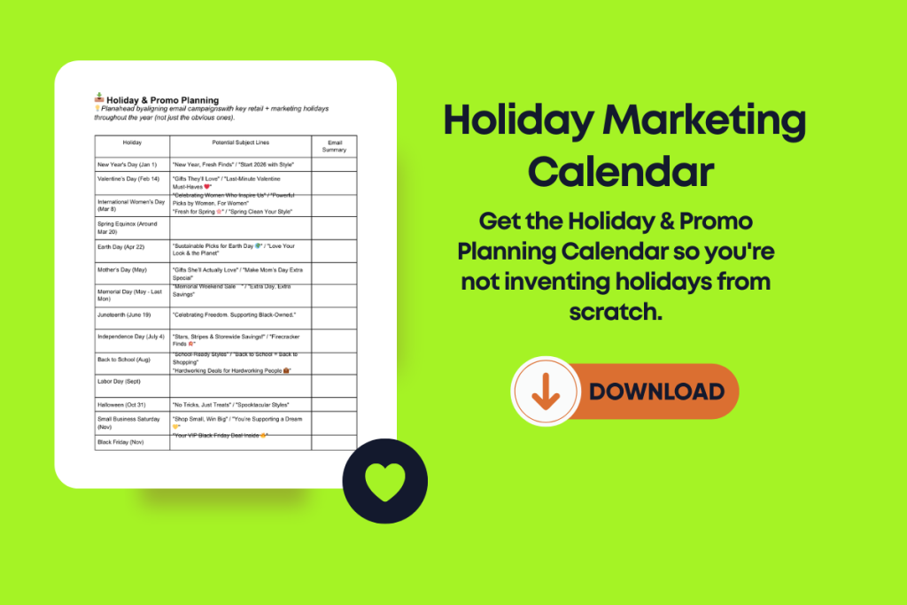 retail holiday marketing